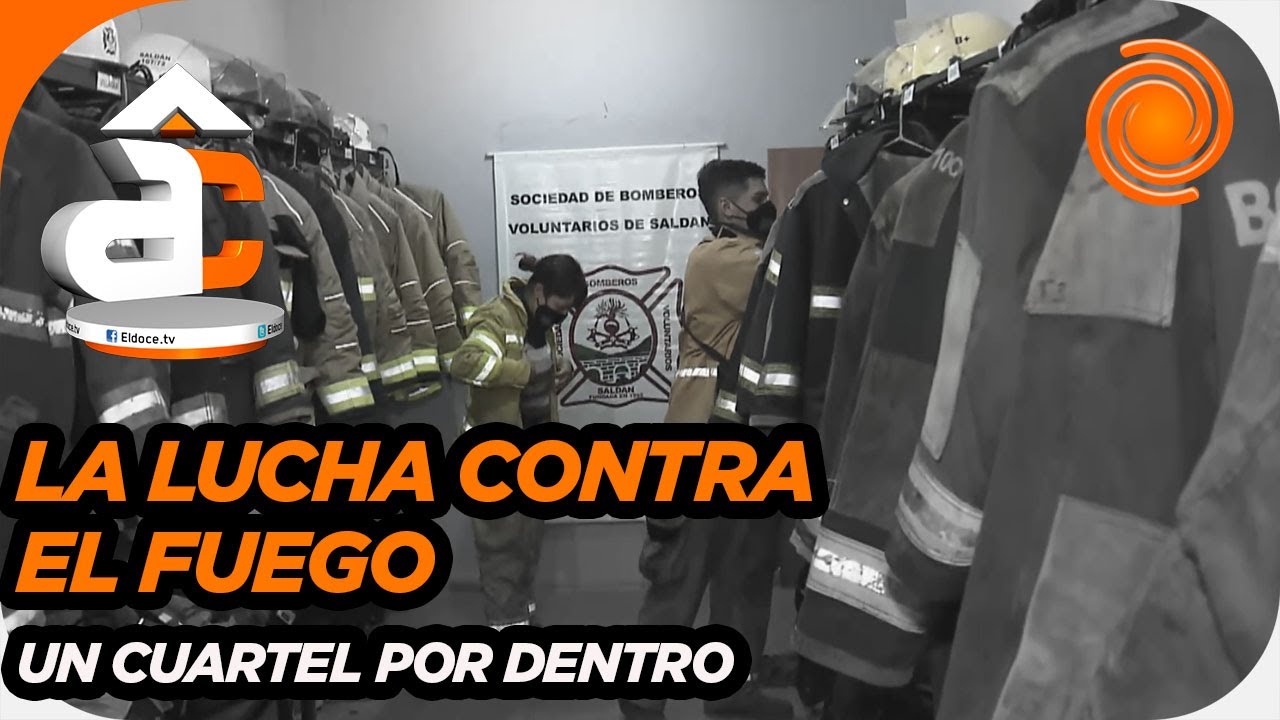 Conocé cómo se preparan los bomberos para combatir los incendios en Córdoba