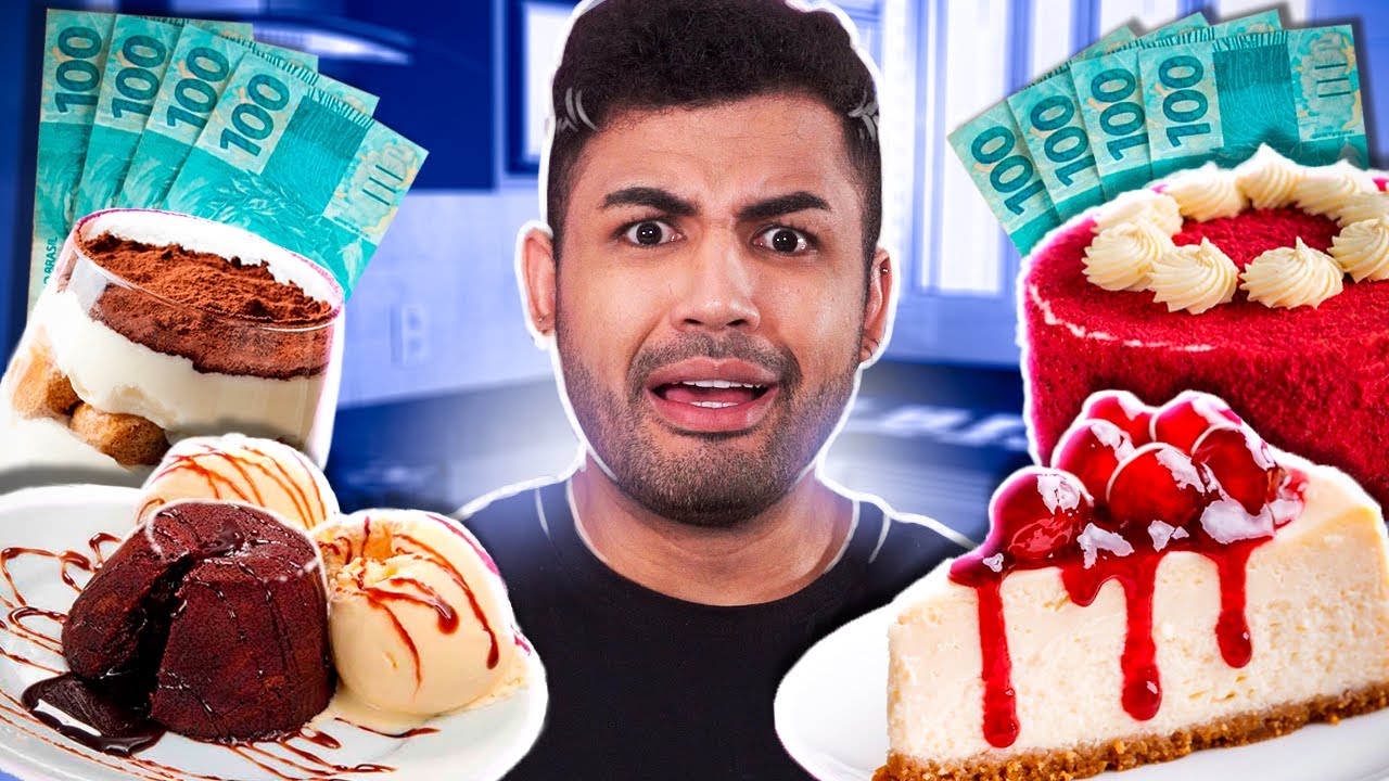 COMPRAMOS AS SOBREMESAS MAIS CARAS E CHIQUES DO APLICATIVO!