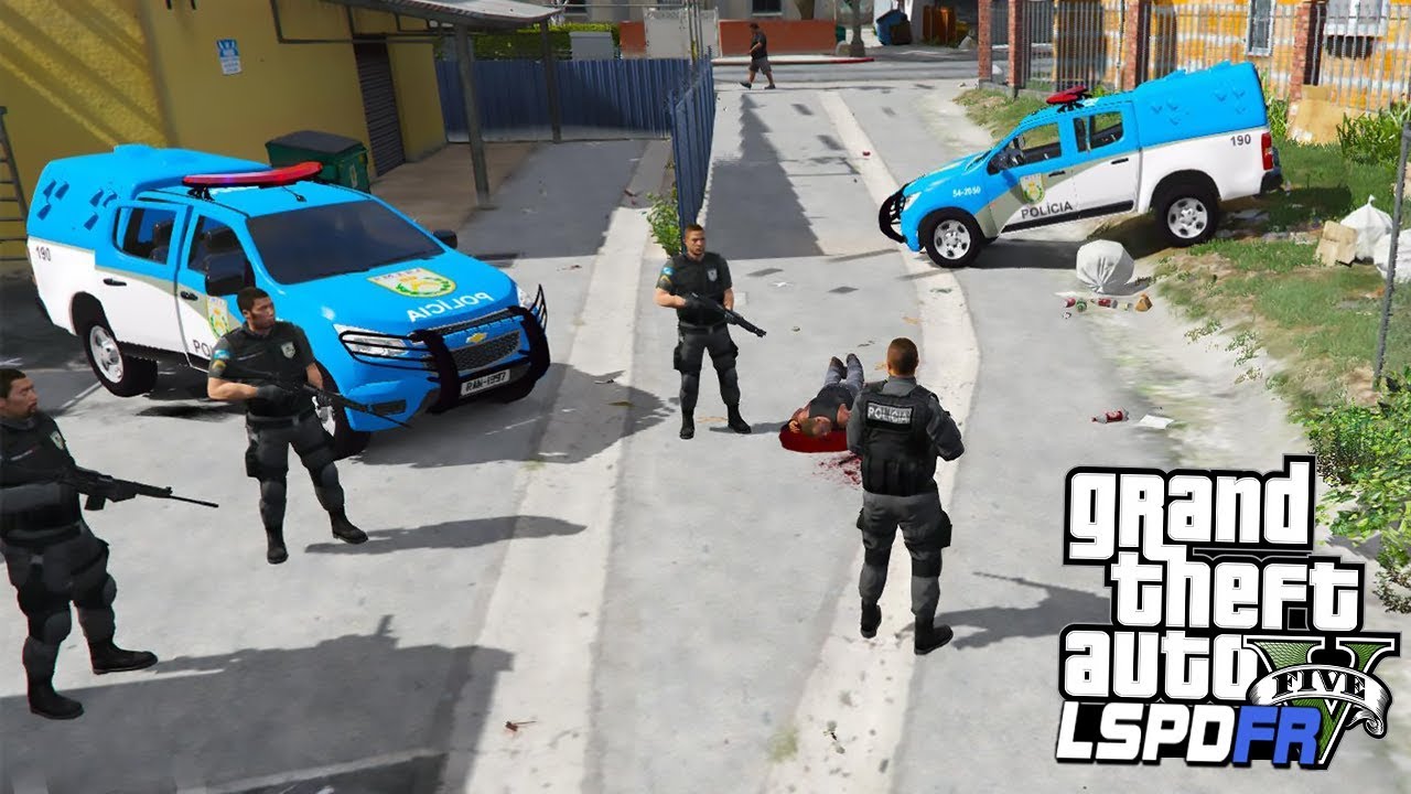 GTA V Rotina Policial: OCORRÊNCIA DE ATROPELAMENTO COM VITIMA FATAL - PMERJ #7