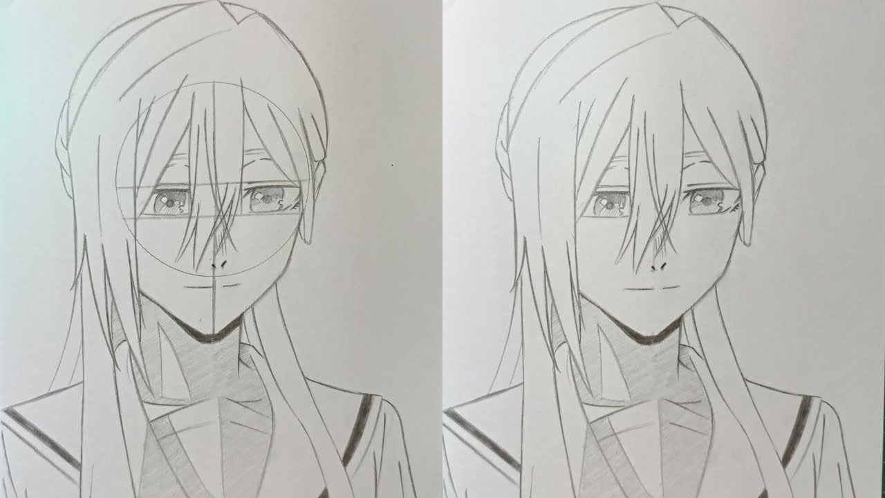 Drawing - Hoshina Subaru easy step-by-step | The Fragnant Flower Blooms With Dignity 
