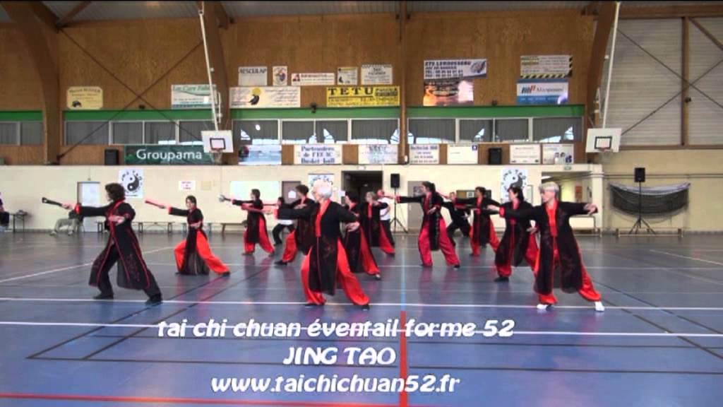 Tai chi chuan Chaumont(52) JING TAO éventail forme 52