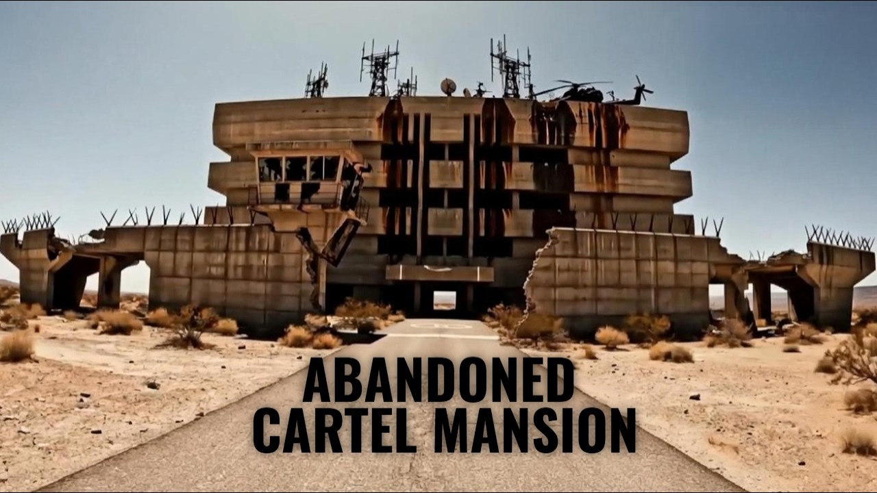 Inside the ABANDONED Cartel Boss Mansion in the Desert| Vault of Millions Left Behind