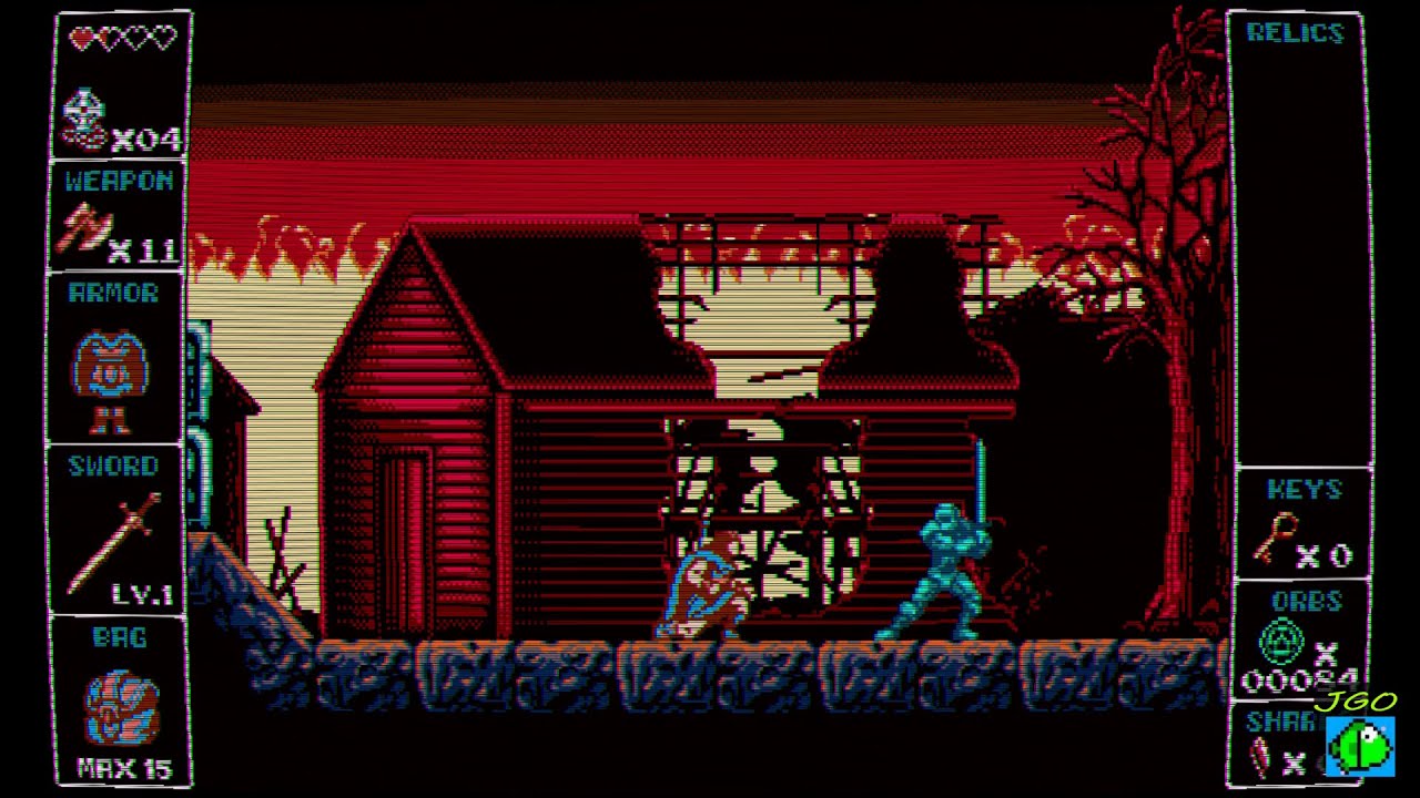 Odallus - The Dark Call (2019) (Castlevania-Like, Metroidvania) (Nintendo Switch) [GAMEPLAY] [EN] HD