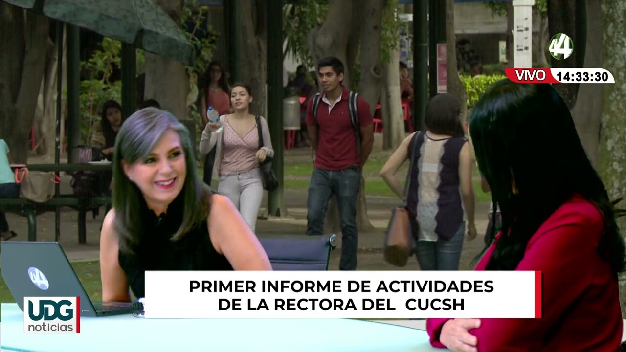 Primer informe de la rectora de CUCSH: Dulce María Zúñiga Chávez
