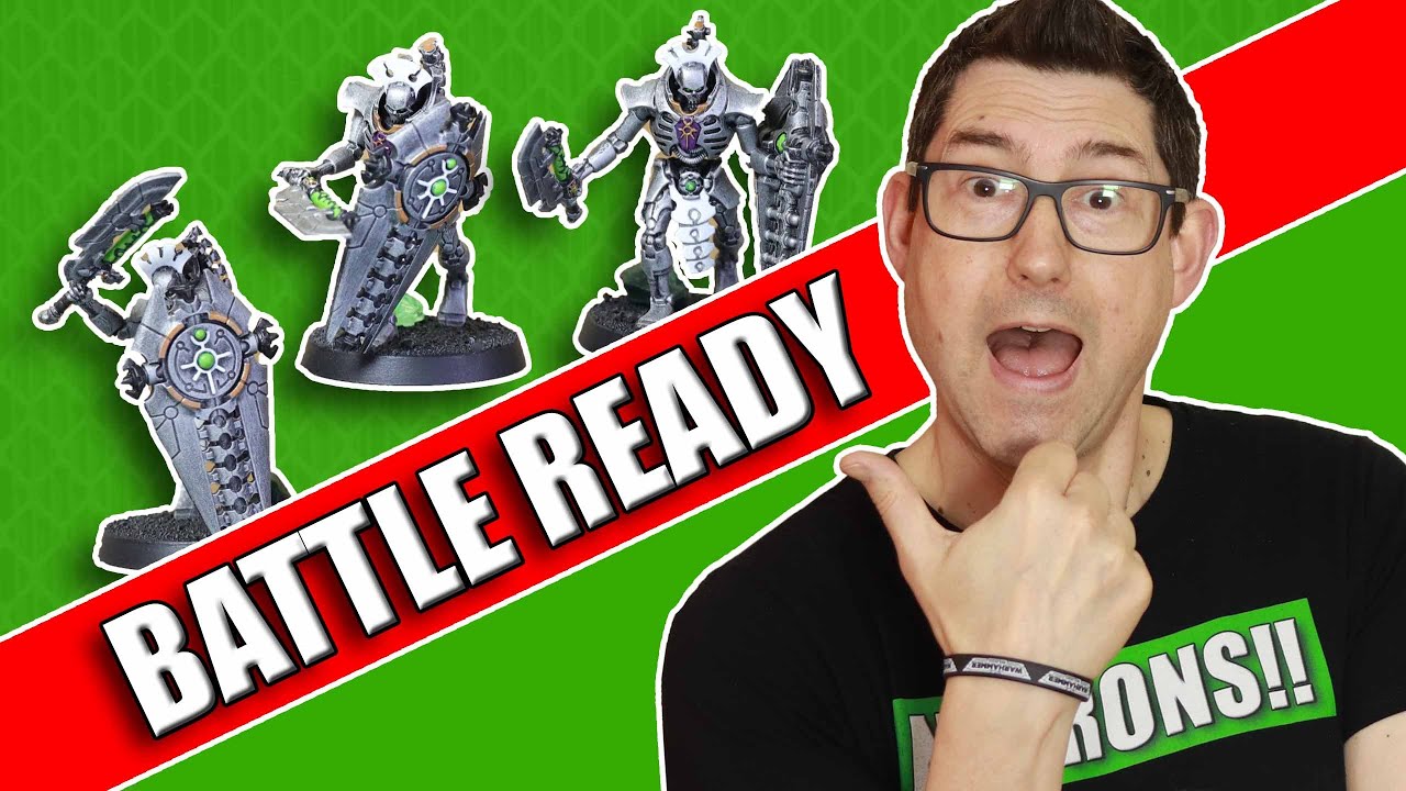 Battle Ready Necrons - How to Paint Necron Lychguard