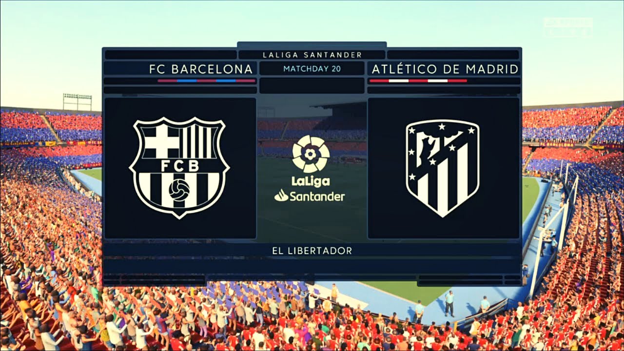 FIFA 22 - Barcelona vs Atl&eacute;tico Madrid | La Liga - PS4