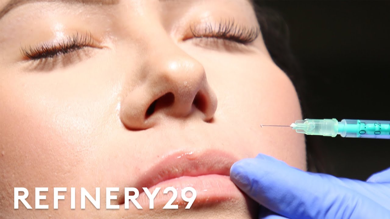 Freezing My Face For Bigger Lips | Macro Beauty | Refinery29