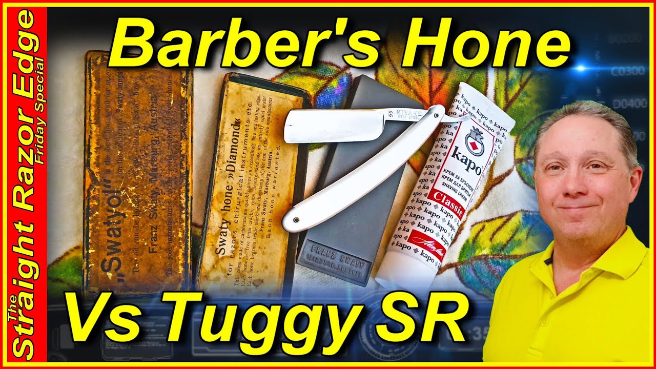 Barber's Hone Vs Tuggy Straight Razor