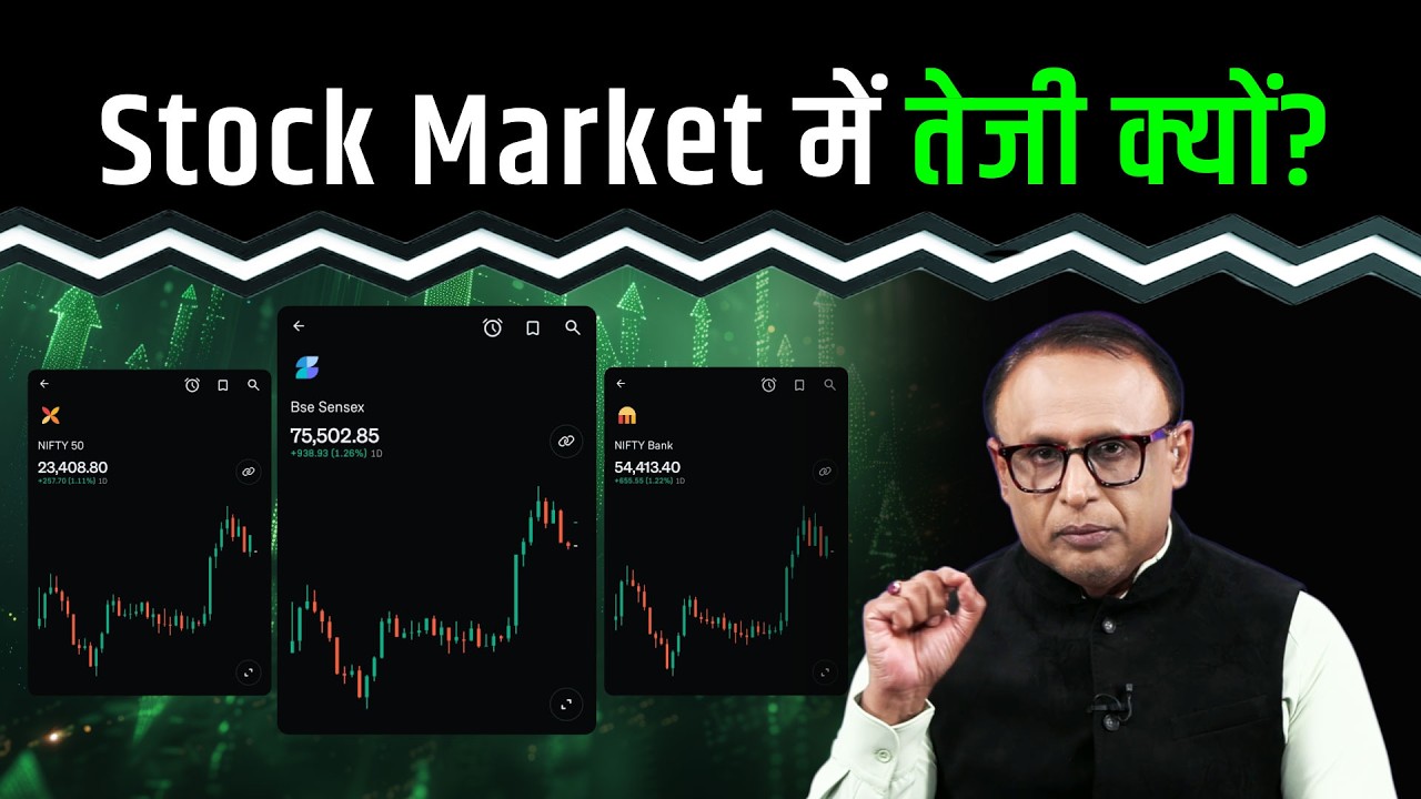 Stock Market की तेजी क्या टिकाऊ है? Watch with Anshuman Tiwari