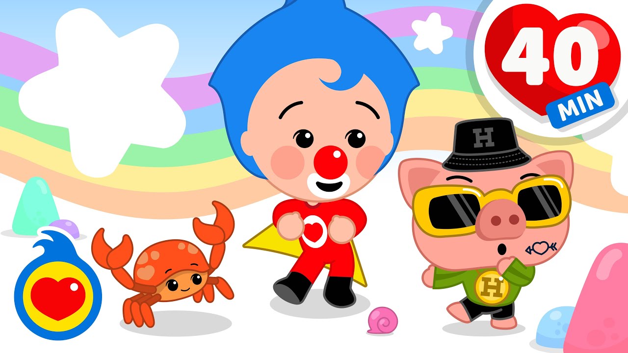 Congelados, A Ram Sam Sam, El Cangrejo 🎵👣 Canciones Infantiles Para Bailar (40 Min) | Plim Plim