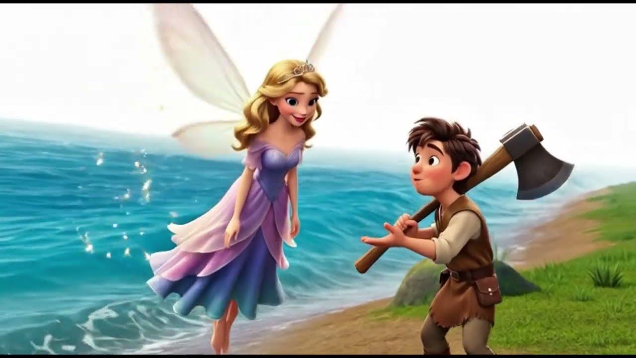 The Woodcutter and the Silver Feather