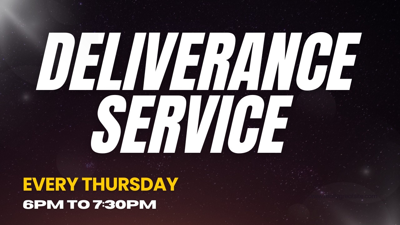 |DELIVERANCE SERVICE | 19/03/2026