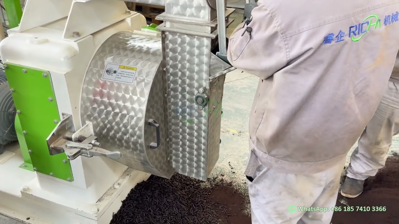 Organic Fertilizer Pellet Machine (Testing)