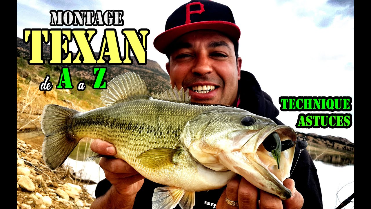 شرح أحسن💥منتاج لصيد البلاك باص🐟  بالطعوم الرطبة Montage_texan #