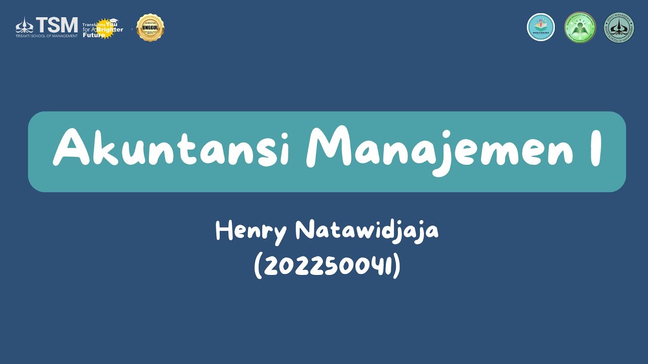 Mentoring UAS Genap 2025 - Akuntansi Manajemen I