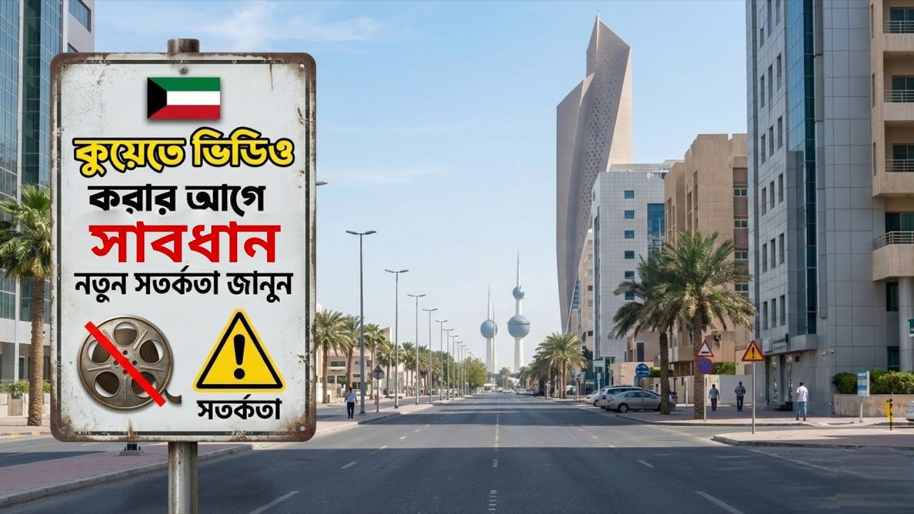 কুয়েতে ভিডিও করার আগে সাবধান! নতুন সাইবার আইন ও প্রবাসীদের করণীয় || Kuwait Cyber Law Update 🇰🇼