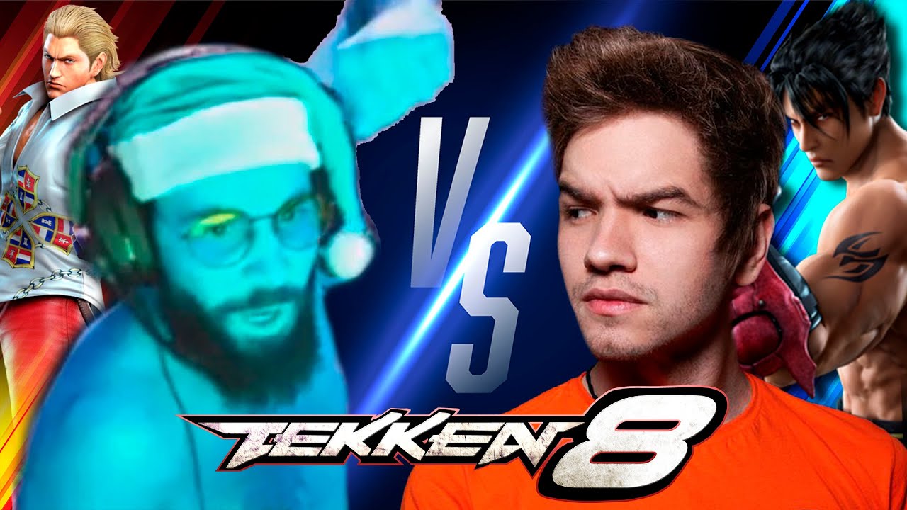 Desafiei o SMZINHO pra um X1 no TEKKEN 8 e tô com VERGONHA do que aconteceu! kkkkkkkkkkkkkk