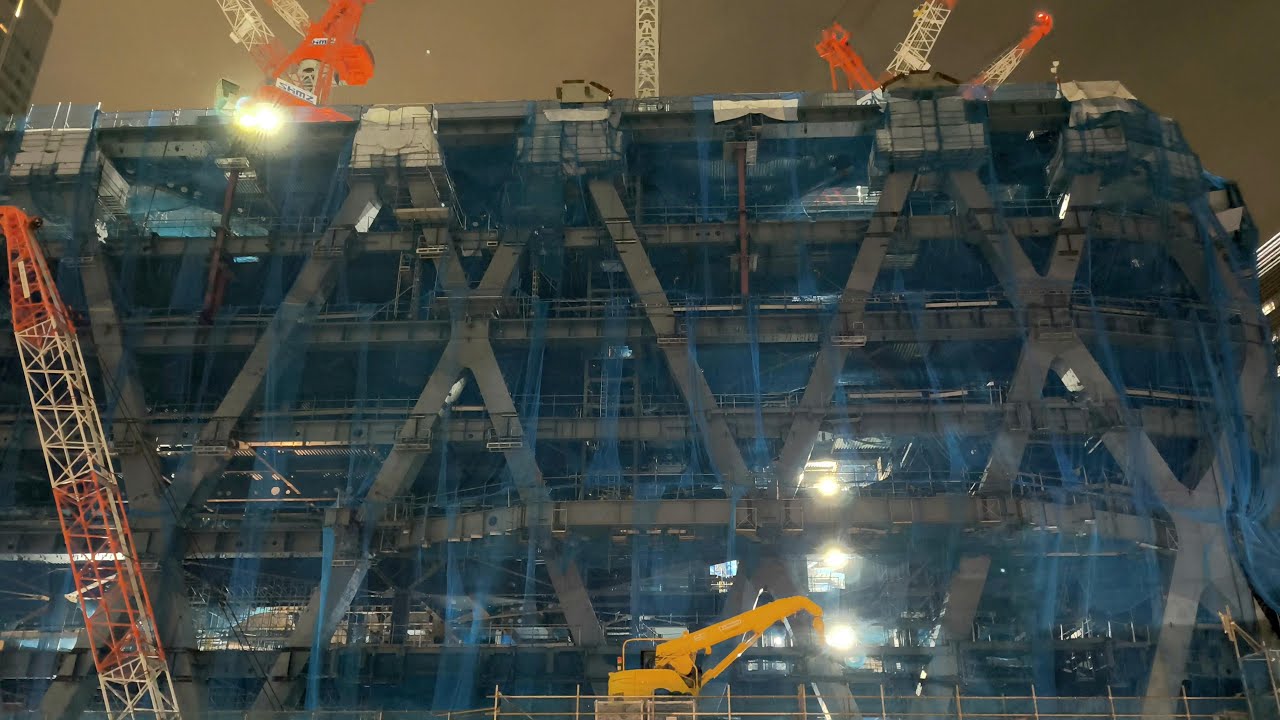 【TOKYO TORCH／東京駅前常盤橋プロジェクト】高さ日本一385mの超高層ビル「Torch Tower（トーチタワー）」の建設状況（2026年1月21日）