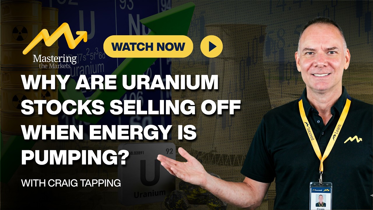 Why Are Uranium Stocks Selling Off When Energy Is Pumping?