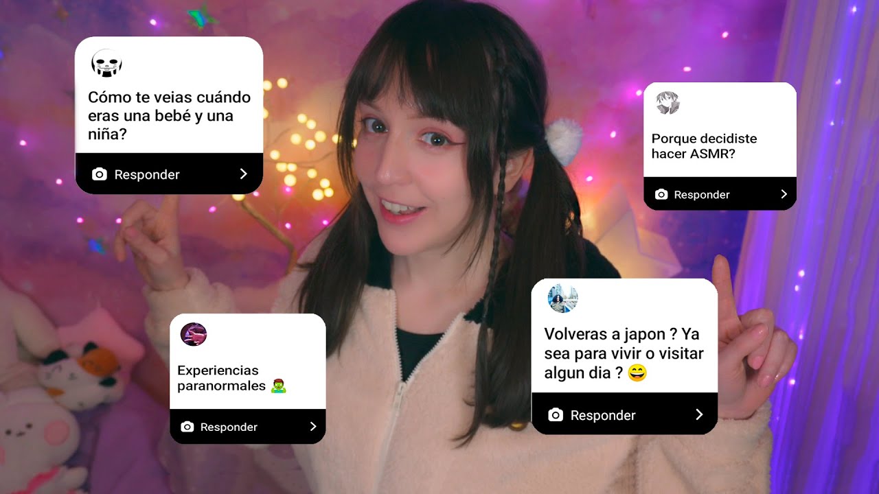 ⭐ASMR Respondiendo sus Preguntas💜[Sub] Preguntas y Respuestas