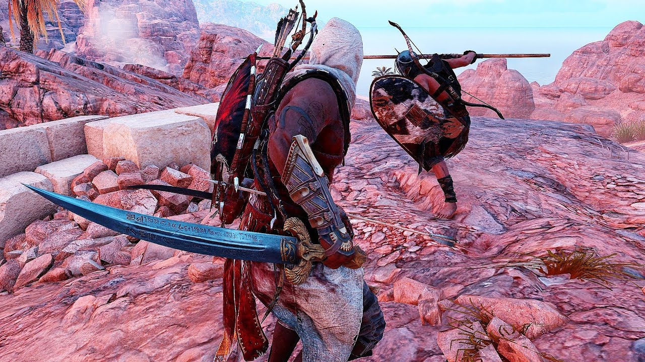 Assassin's Creed Origins Eyes of Horus Fierce Rampage & Fort Clostra Takedown