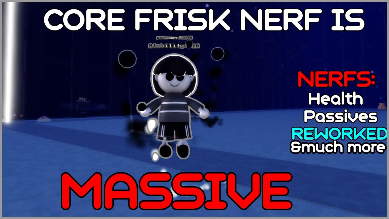 CORE FRISK NERF IS MASSIVE!! (Sans Funny Boss Rush)