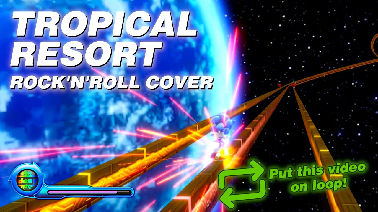 Tropical Resort - Rock Remix Cover - Sonic Colours/Generations (3DS)