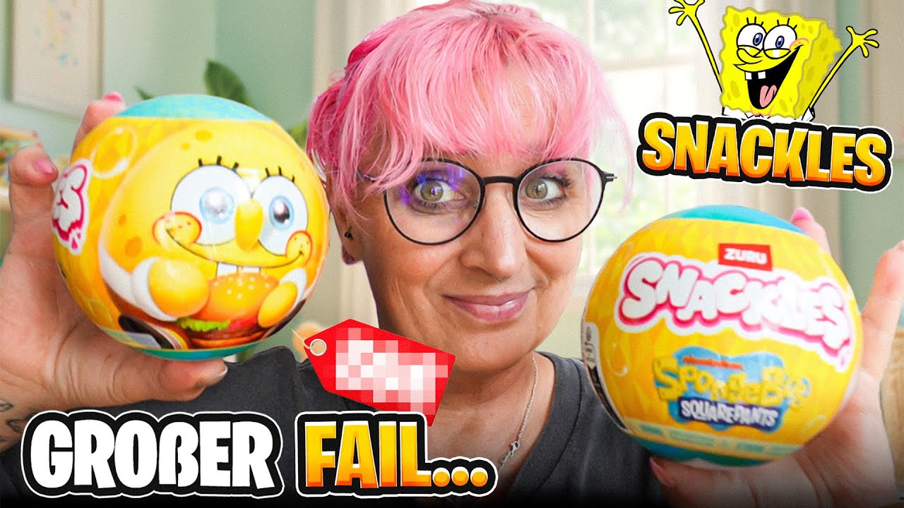 Neue  SPONGEBOB SNACKLES 😱 Ich bin so ENTÄUSCHT!