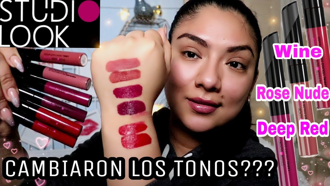 YA NO SON LOS MISMOS TONOS??? LABIALES STUDIO LOOK CYZONE || Pao Pajarito Beauty 🇬🇹