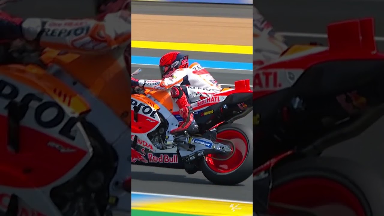 Bagnaia vs Marquez in the #TissotSprint! 🍿 | 2023 #FrenchGP