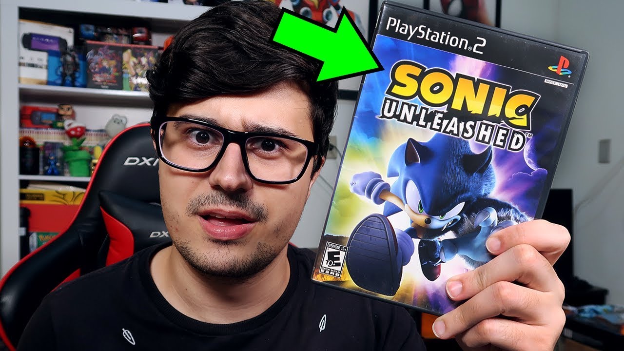 COMPREI SONIC UNLEASHED ORIGINAL DO PS2