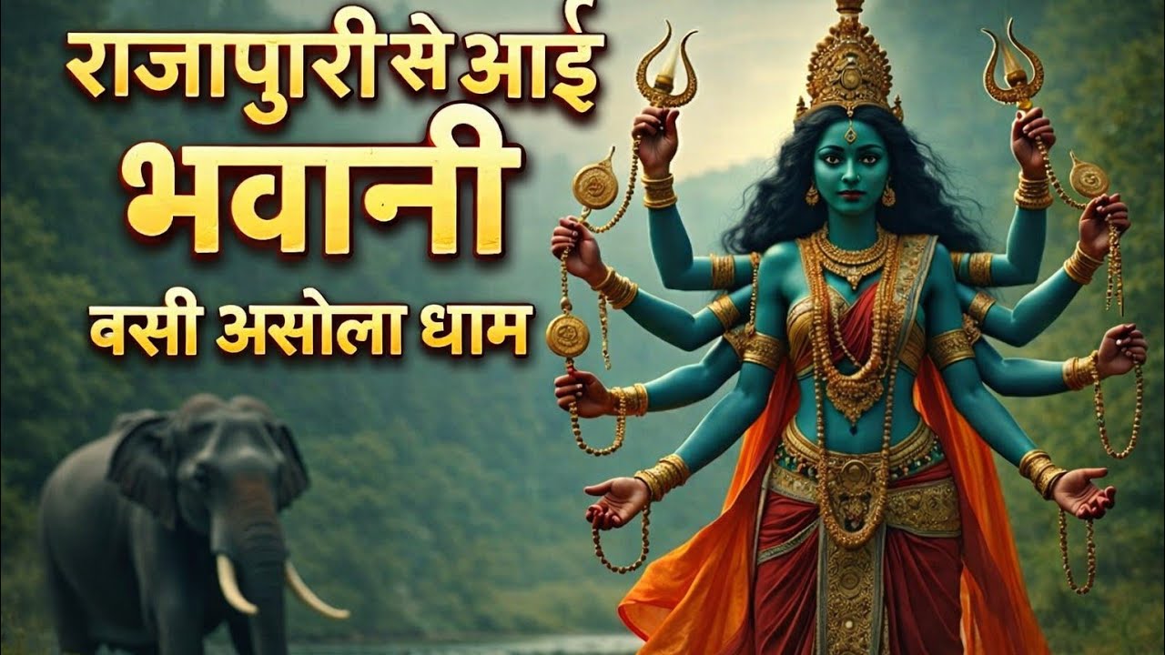 असोला धाम की राजापुरी भवानी: AI द्वारा बनाया मौलिक भजन 
