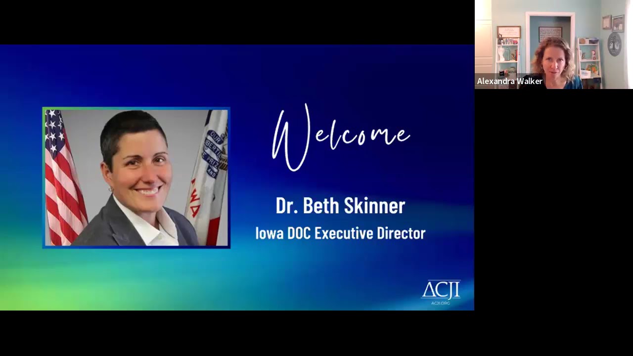 How Shifting Culture Reduced Recidivism in Iowa - ACJI Learn@Work Live