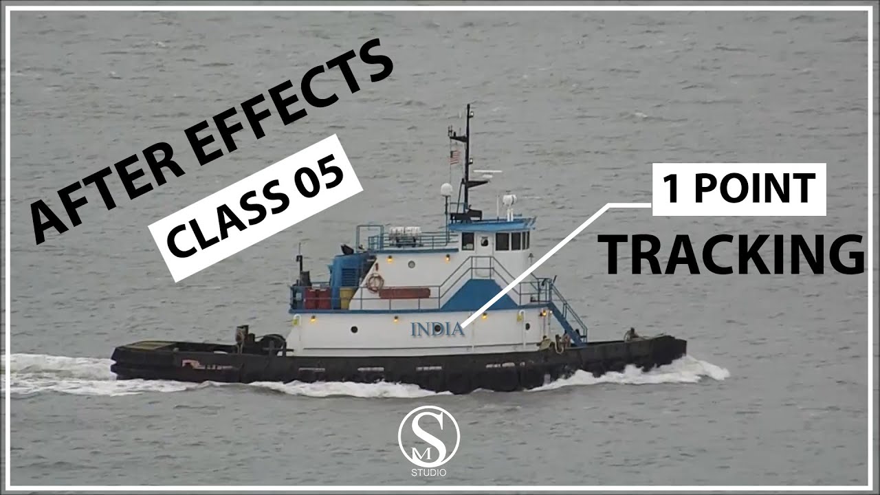 After Effects One Point Tracking Tutorial || Single Point Tracking - Class 05