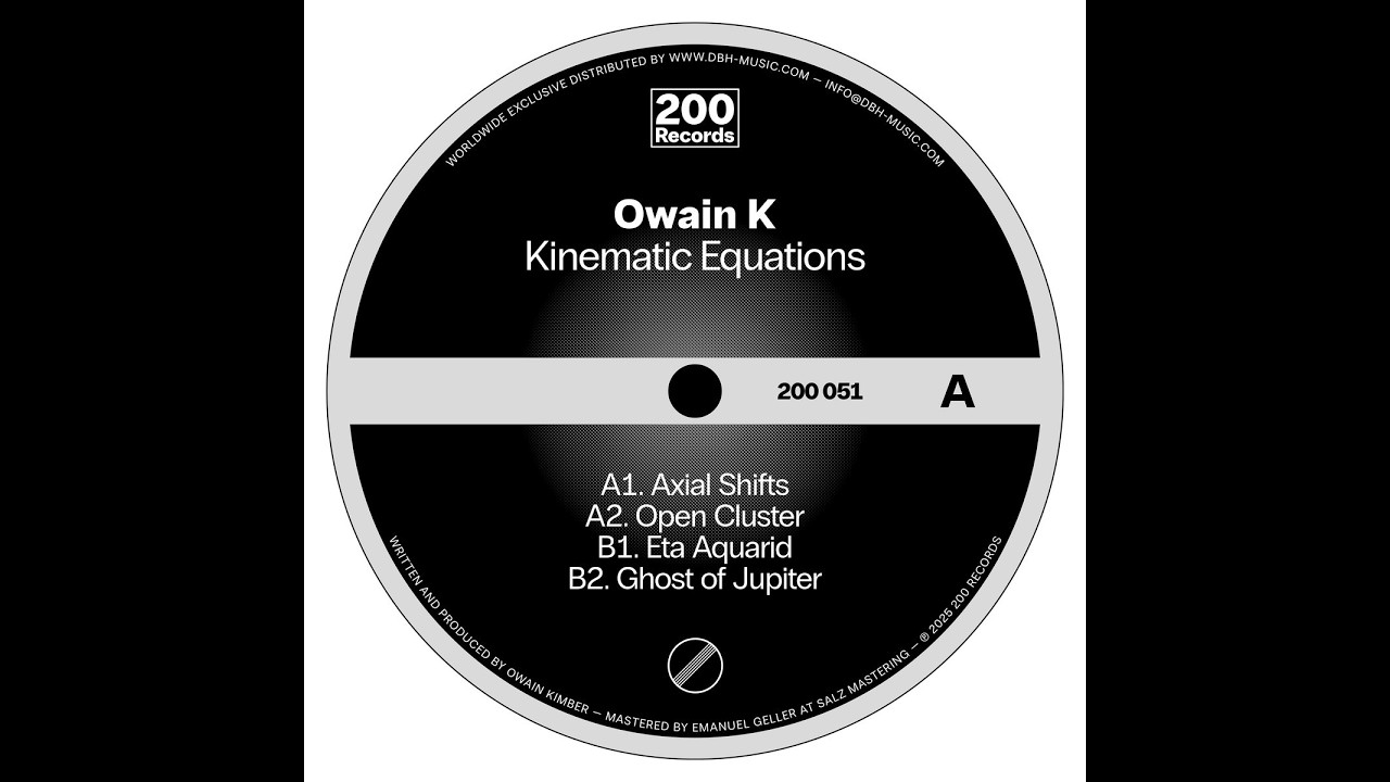 Owain K – Kinematic Equations EP review (2026 / Techno)