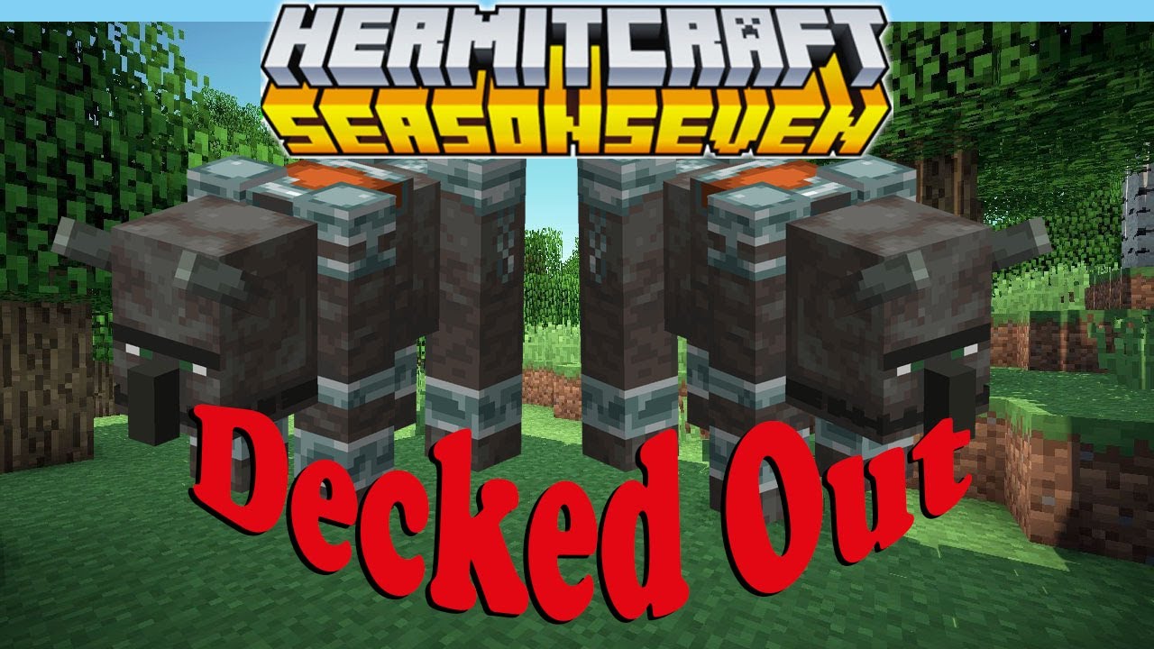 Every First Decked Out run of all the Hermitcraft members!