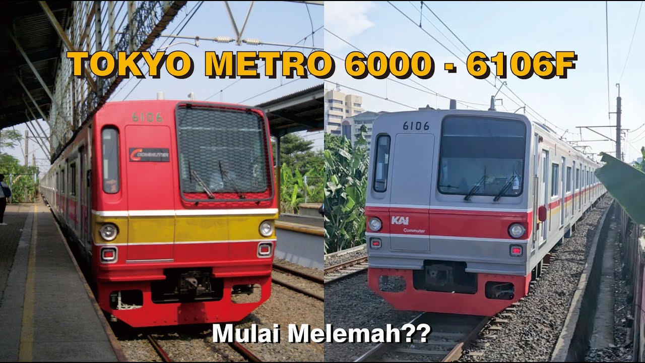PERLAHAN MELEMAH?! Kompilasi Tokyo Metro 6000 - 6106F