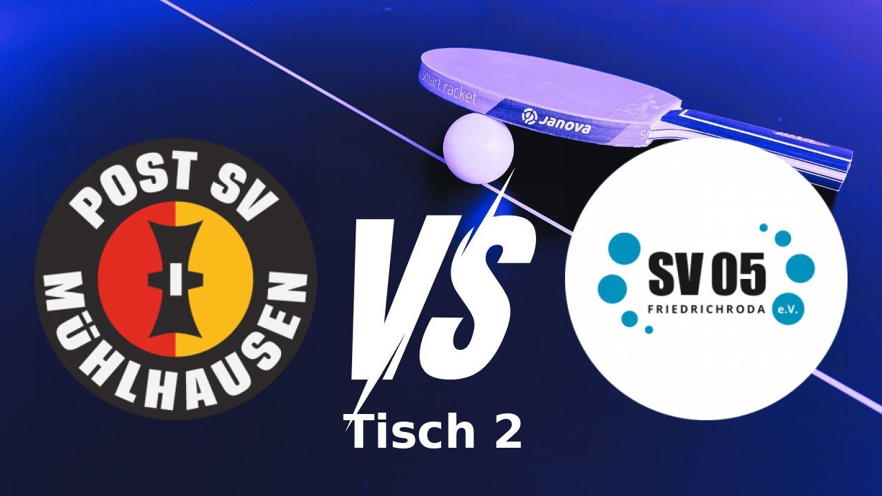 Post SV Mühlhausen IV vs. SV 05 Friedrichroda e.V. | Tisch 2