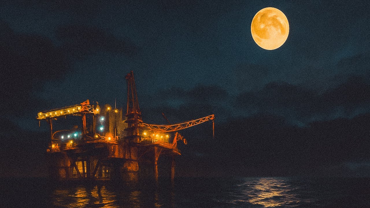 4 СТРАШНЫЕ истории о морских нефтяных платформах | Дождь и гнетущая атмосфера