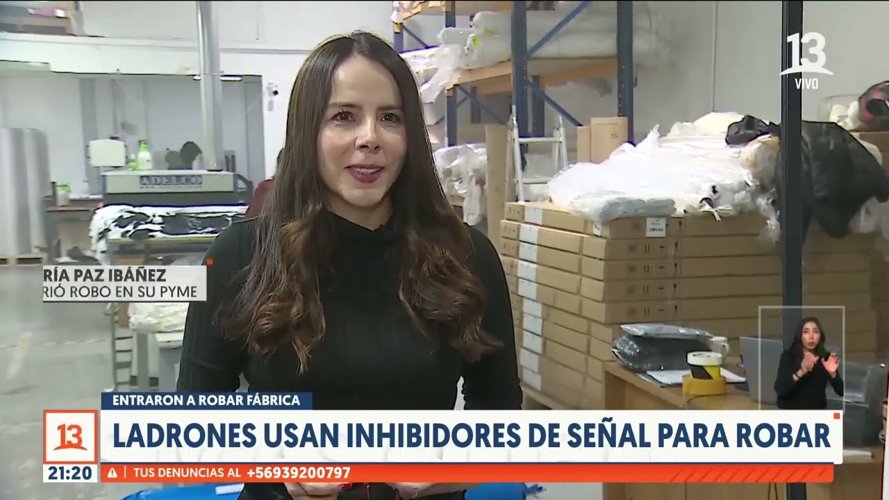 Alarmas no funcionaron: Ladrones usaron inhibidores de señal para robar en fábrica