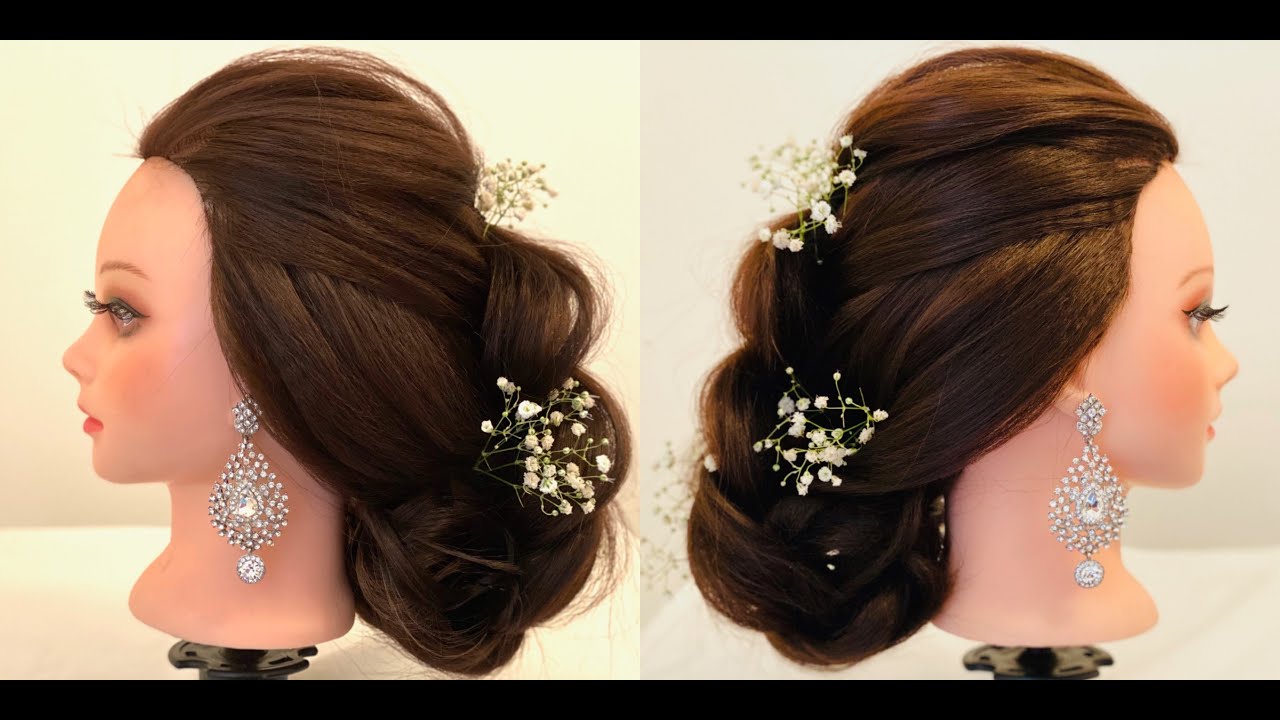 New Hairstyle For Medium Hair | Quick And Easy Hairstyle | New Hairstyle | Latest Bridal Hairstyle