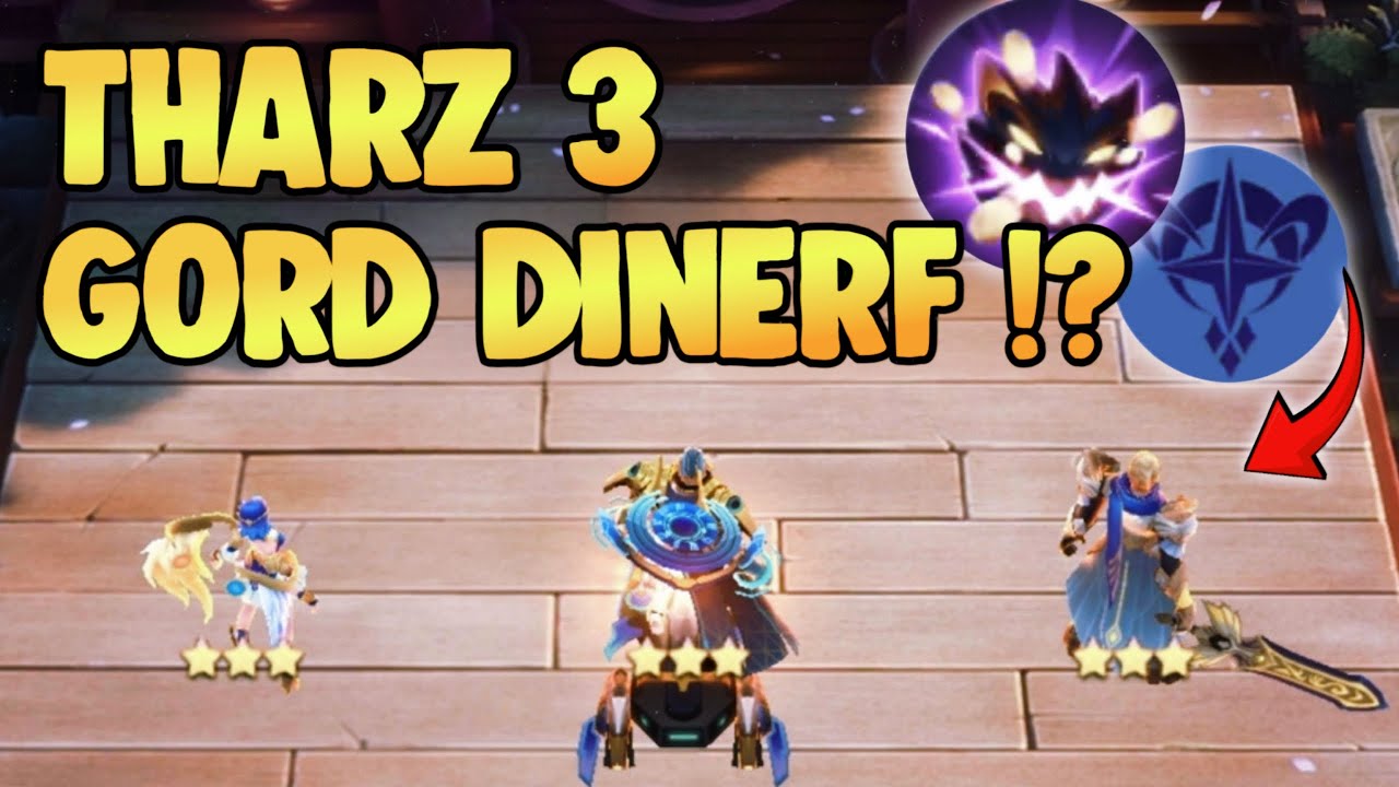 THARZ 3 GORD ASTRO | CARA BIAR GAK BLUNDER DIAWAL !! UPDATE COMBO META - Mobile Legend Magic Chess