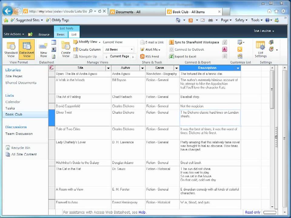 Use SharePoint 2010 Workspace for Speed and Efficiency - EPC Group Youtube Channel
