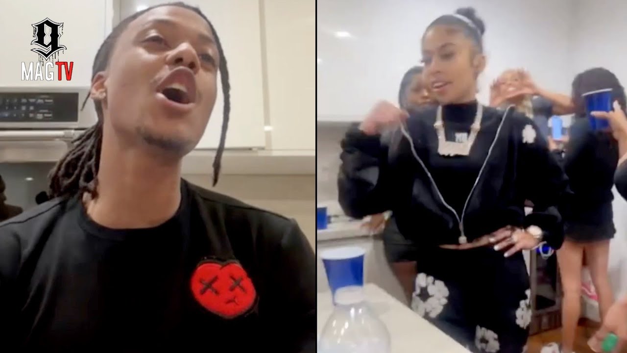 Skilla Baby Instigates Baddies Boxing Match At Kickback Wit Kodak Black's 