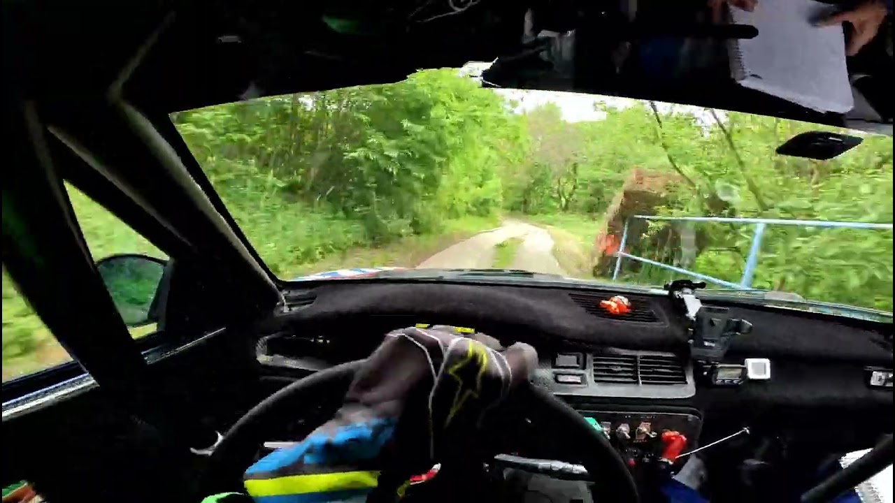 3. Rajd Natury 26.05.2024, OS 7 Stare Bogaczowice revers. Kordian Pelczar - Honda Civic klasa Junior