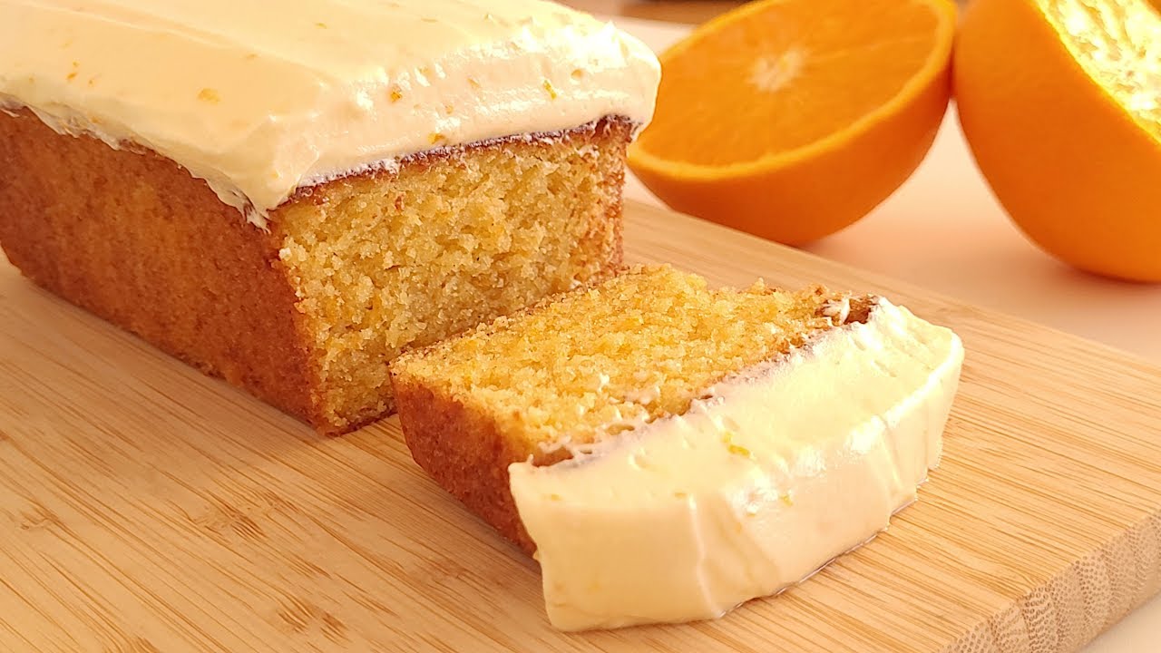 The BEST Moist Orange Cake with Cream Cheese Frosting You Must Try!