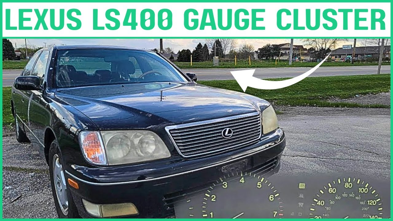 Снятие приборной панели Lexus LS400 | Снятие спидометра своими руками (1995–2000)