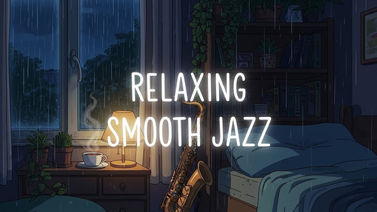 Relaxing Smooth Jazz 🎷 Stress Relief Music to Unwind, Sleep & Study