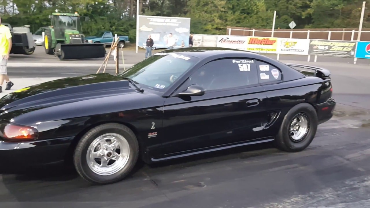 347 stroker Mustang wheelie