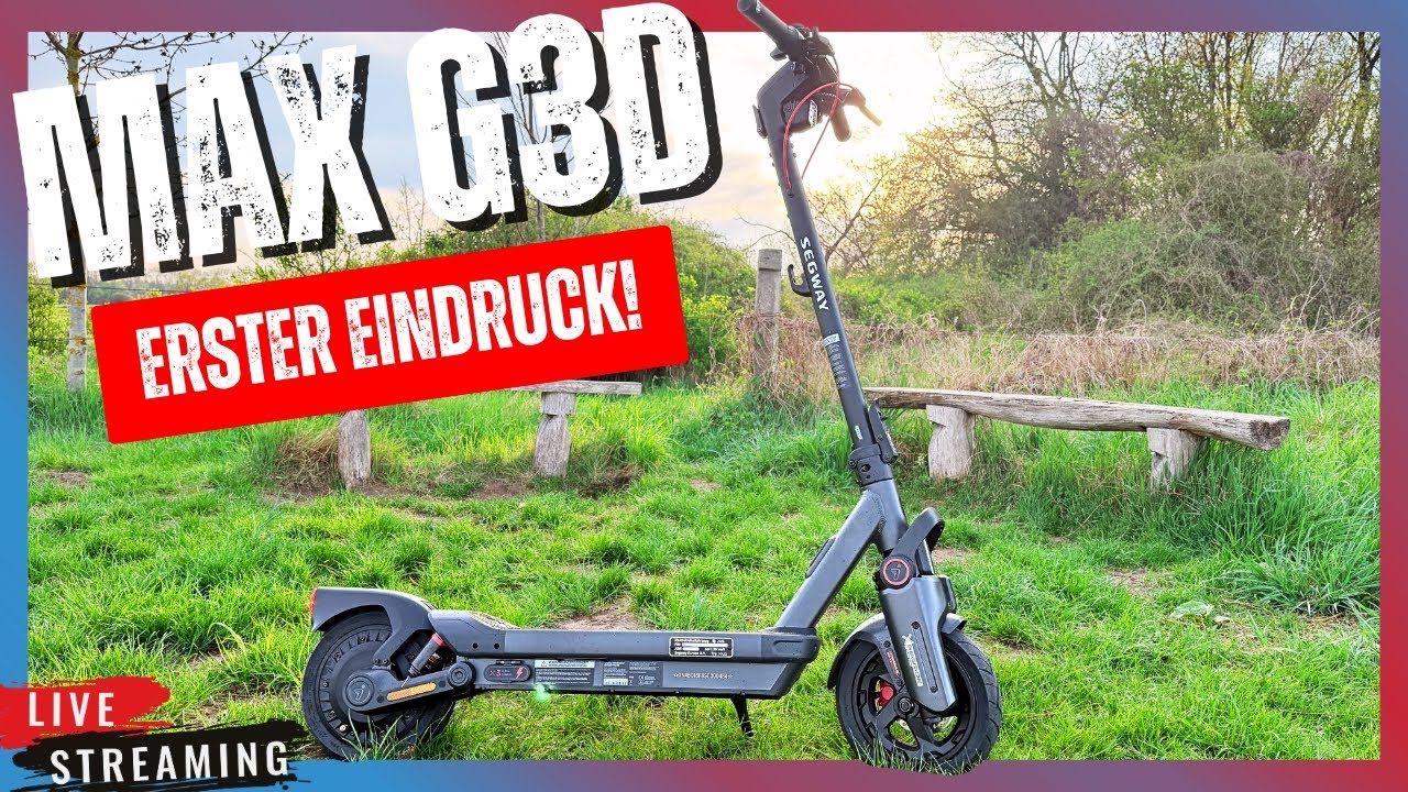 SEGWAY NINEBOT MAX G3D alles anders als erwartet? 😲 Erste Fahrt - erster Eindruck! 🏅#segway #test
